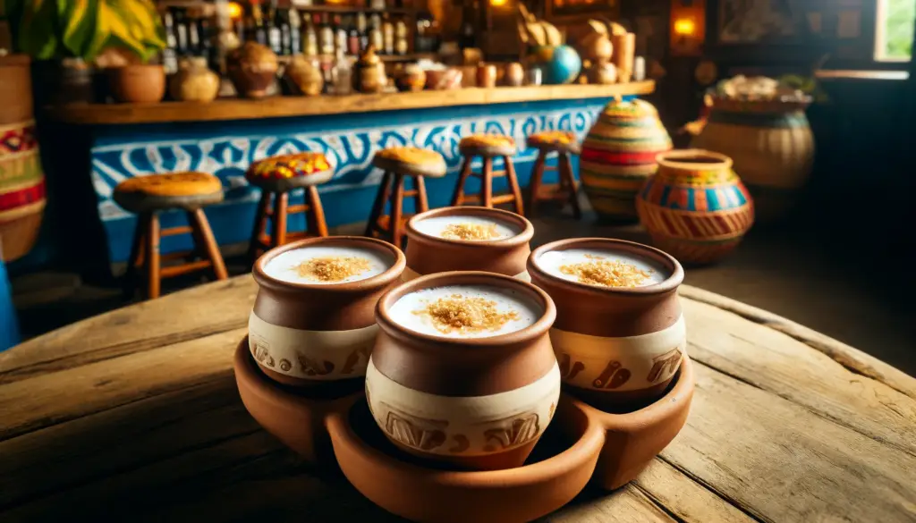 Mazamorra cups